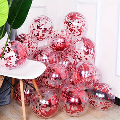50pcs 30 48 Cm Sequin Balloon Birthday Party Adult Proposal Decoration