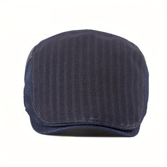 Breathable Mesh Newsboy Caps Summer Sun Protection Golf Hats Duckbill Visor
