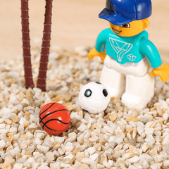 Mini Football Basketball Dollhouse DIY Ornament Toy Model Decor Gift