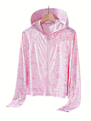 Women's UPF50 Lightweight Sun Protection Shirt Breathable Ice Silk Fabric