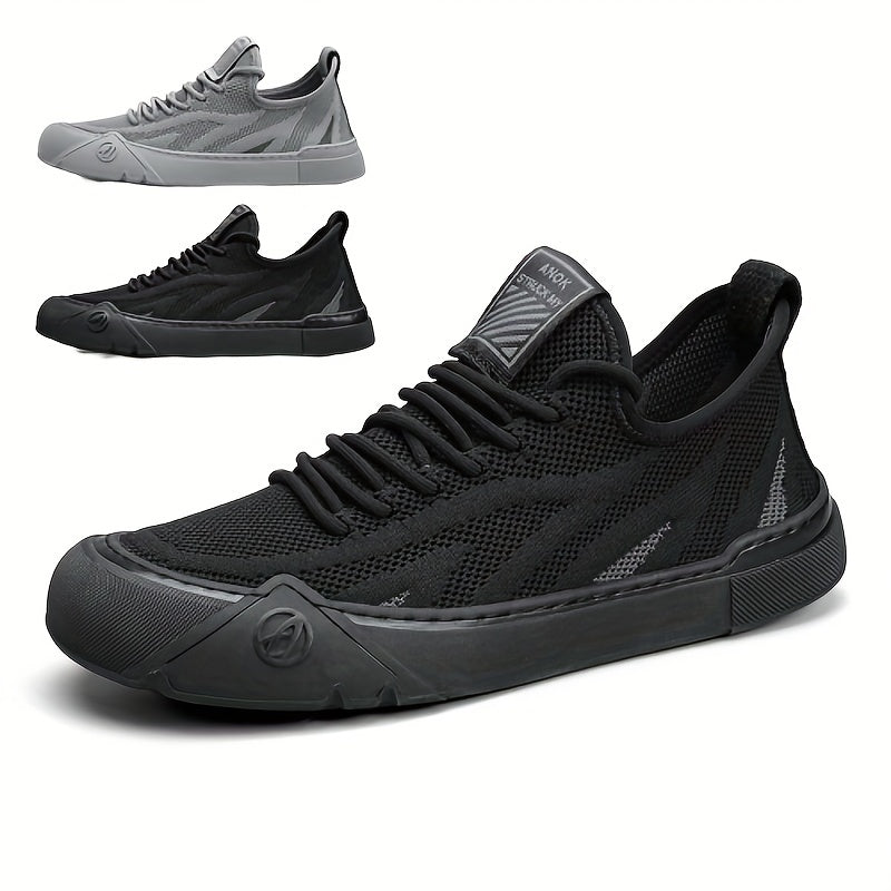Men's Knitted Breathable Casual Shoes Non Slip Sneakers