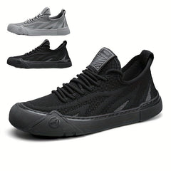 Men's Knitted Breathable Casual Shoes Non Slip Sneakers