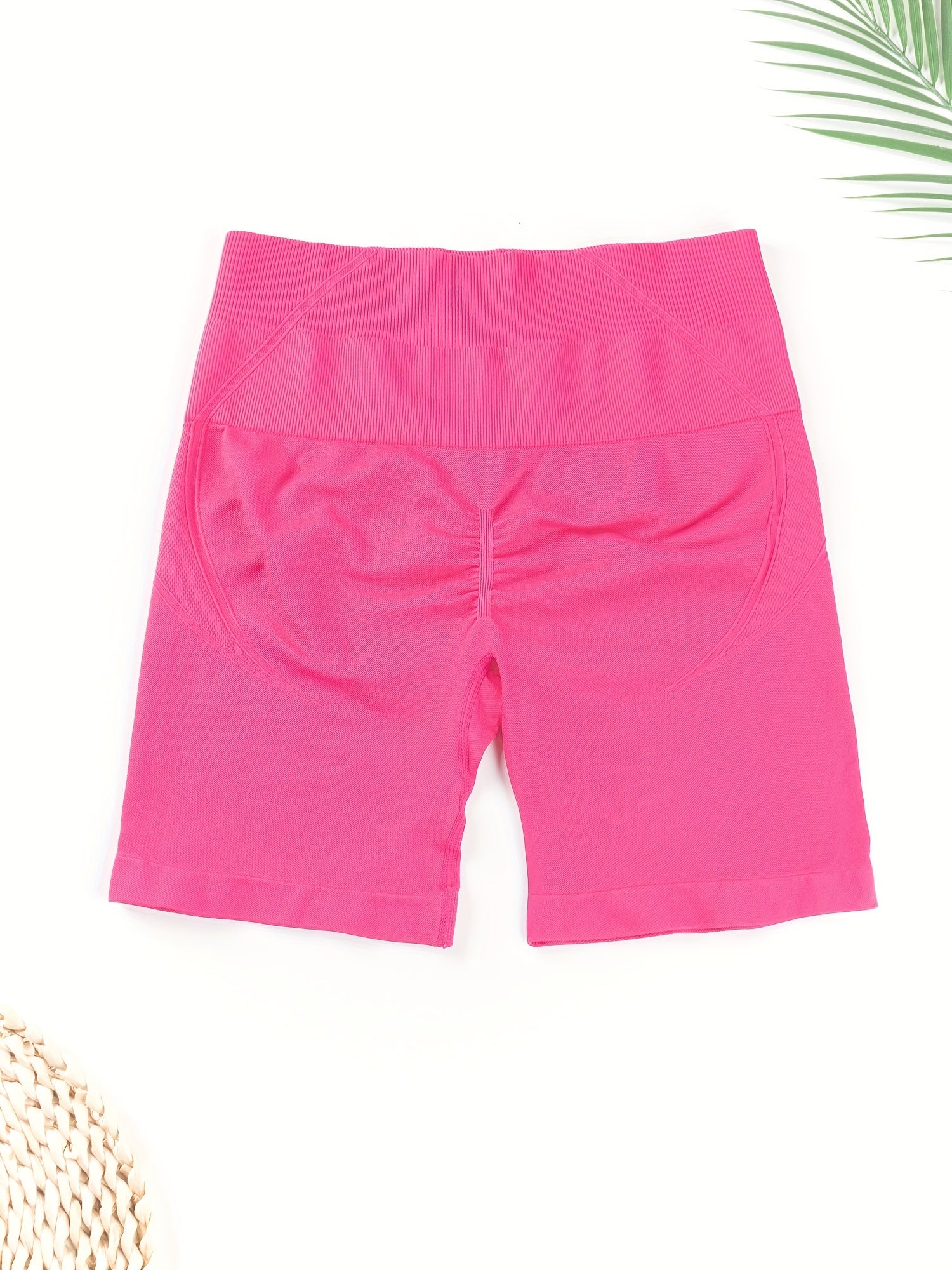 3 Pack Seamless High Waist Sports Shorts for Summer Workouts