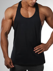 3pcs Men's Stretch Sleeveless Tank Top for Summer Gym Workout