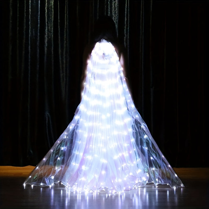 LED Glowing Wings For Adult Belly Dance 240 LEDs