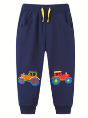 Cartoon Car Boys Jogger Sports Pants