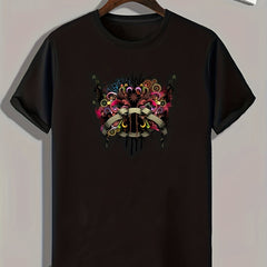 Men's Graphic Tee for Fitness Activities
