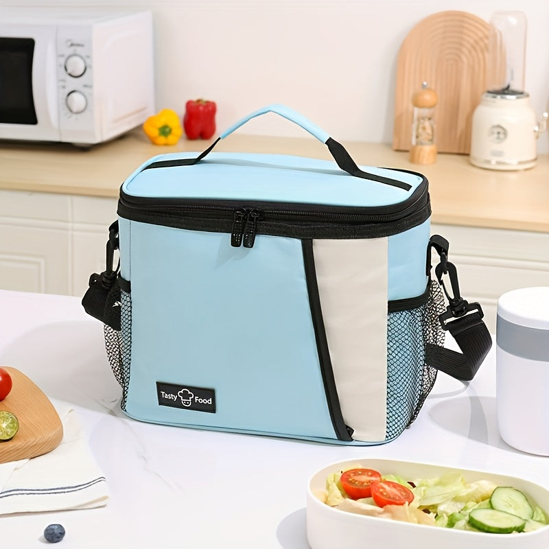 Waterproof Insulated Lunch Bag Large Capacity PEVA Lunch Box Holder