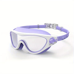 Cartoon Whale Kids Swim Goggles Anti Fog Leakproof Swimming