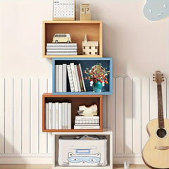 DIY Sub Cabinet Floating Bookshelf Storage Cabinet