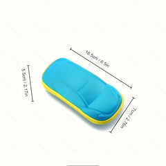 Car Shaped Sunglasses Box Zipper Closure Eyeglass Case