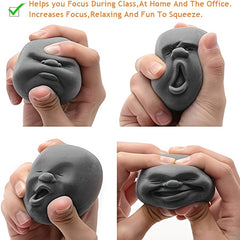 Fun Emotion Ball Toy for Stress Relief - Squeeze Ball for Children and Adults