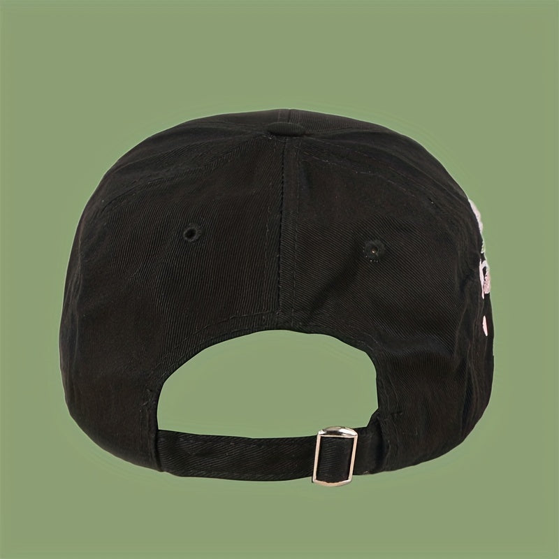 Embroidery Plum Blossom Baseball Cap Outdoor Sunshade Cap