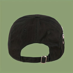 Embroidery Plum Blossom Baseball Cap Outdoor Sunshade Cap