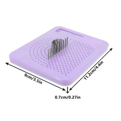 Quilling Knitting Board Plastic Quilter's Grid DIY Quilling Crafts Tool