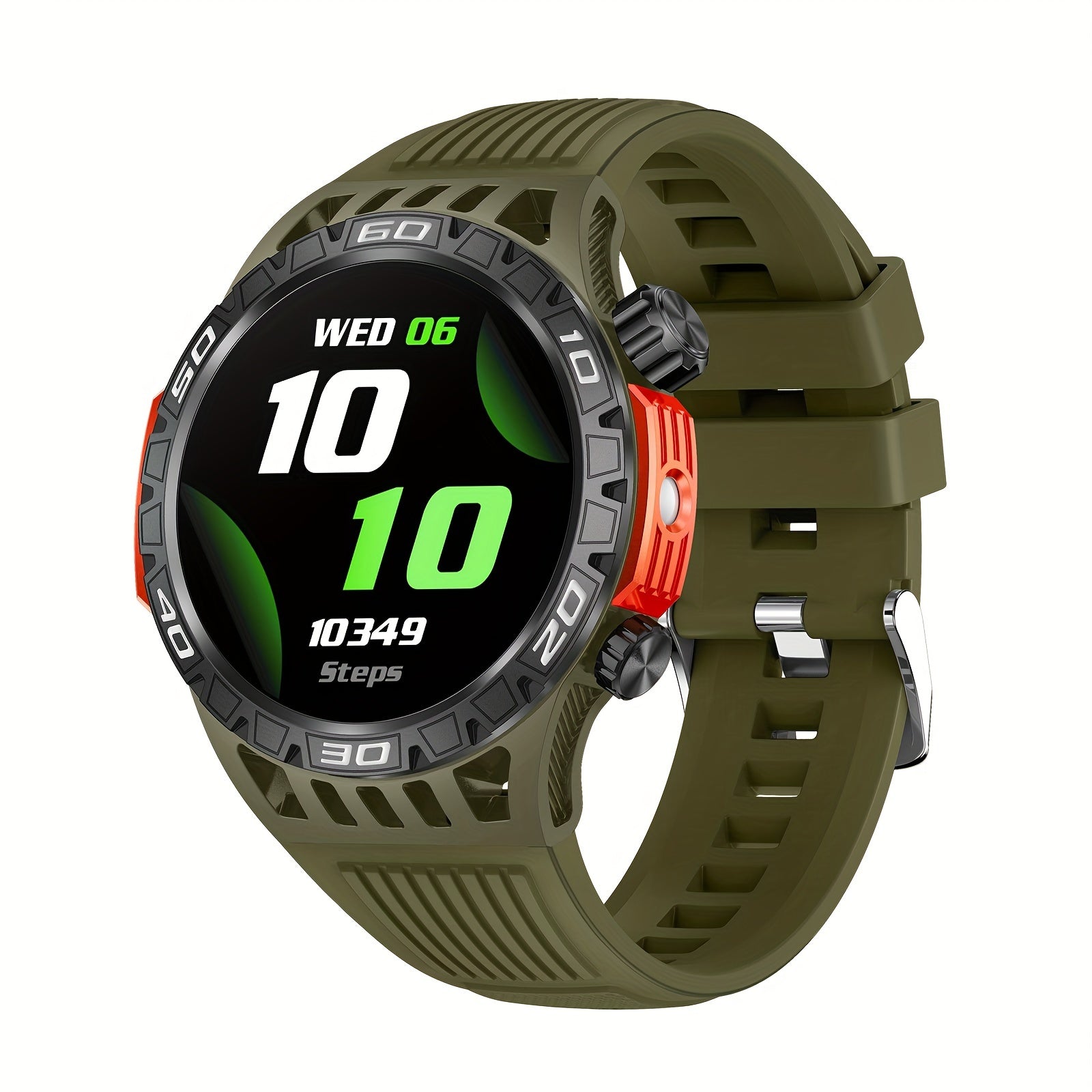 Smartwatch SOS Flashlight 3 Touch Water Resistant 450mAh 360p Display