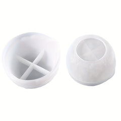 Storage Silicone Mold Rolling Tray Molds Epoxy Resin Casting Irregular Bowl Mold