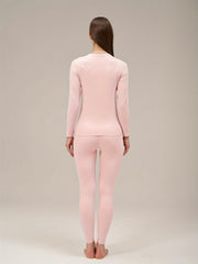 Women's Thermal Underwear Set - Winter Running Top & Leggings