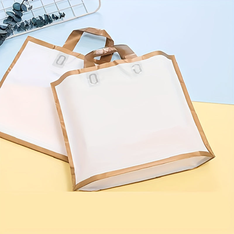 Golden Rim Handbag Gift Bag Shopping Bag Multifunctional Clothing Cosmetic