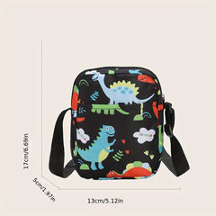 Girls Dinosaur Shoulder Bag Crossbody Bag For Travelling