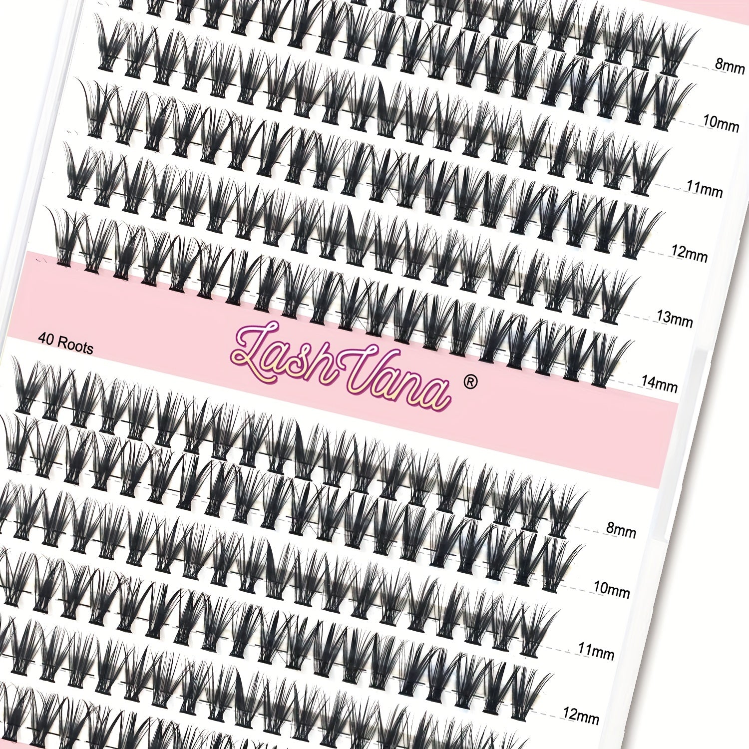 DIY Lash Extension Kit 240 Pcs Lash Clusters With Lash Bond And Seal