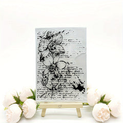 Flower Stamp Painting Tool DIY Scrapbook Decoration Silicone Stamps