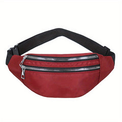 Durable Nylon Chest Bag Fanny Pack Travel Sport Waist Bag
