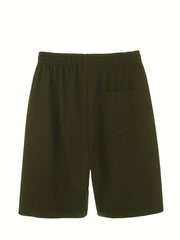 Men's Drawstring Loose Shorts Casual Comfy Shorts For Beach Sport