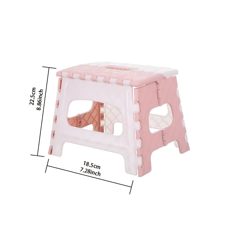 Folding Chair Portable Shoe Changing Stool Space Saving Seat