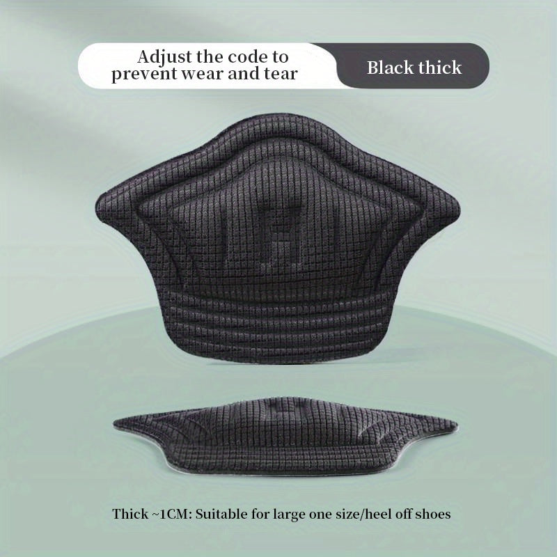 2pcs Heel Cushion Pads Foot Pad Sticker Wide App for Running