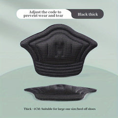2pcs Heel Cushion Pads Foot Pad Sticker Wide App for Running