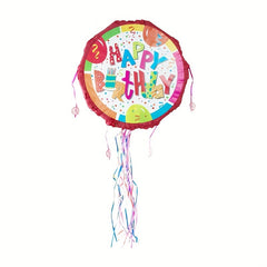 Birthday Party Pinata Fun Celebration Round Pinata Props