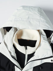 Men's 3-In-1 Hooded Windbreaker Jacket
