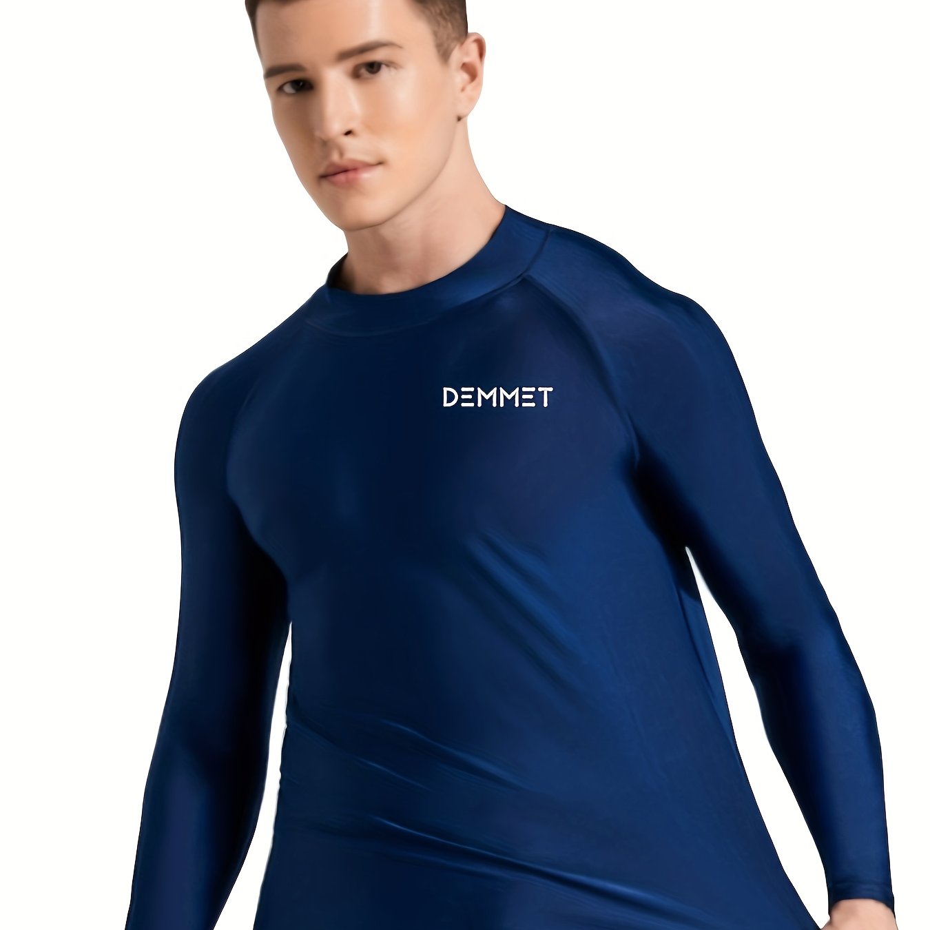 Men's Quick Dry Sun Protection Rash Guard for Diving, Snorkeling, Surfing
