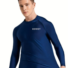Men's Quick Dry Sun Protection Rash Guard for Diving, Snorkeling, Surfing