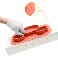 Crab Silicone Plate for Kids