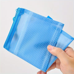 WQN 20pcs Mesh Style Pencil Case Stationery Storage Bag