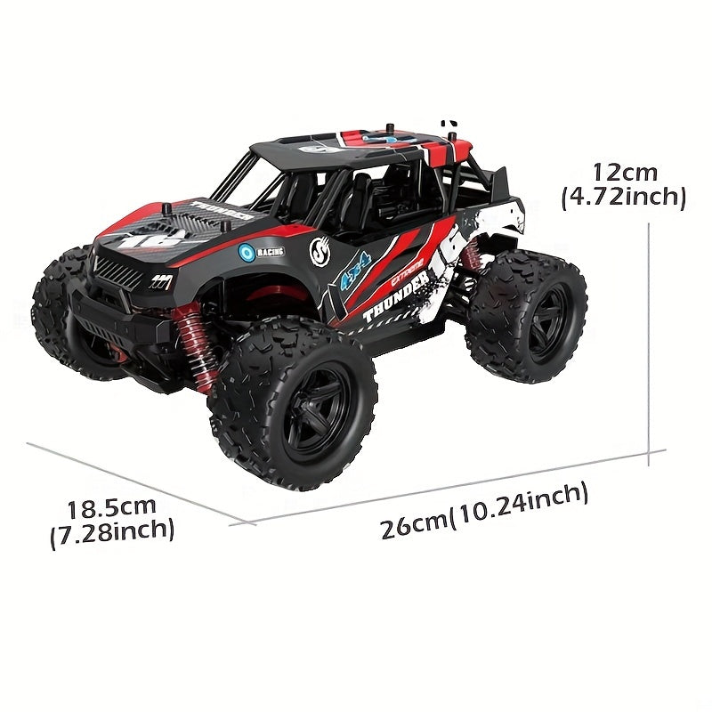 4WD 2.4Ghz Racing Car 31km/h High Speed Powerful Motor Durable All Terrain Tires