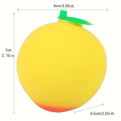 1pc Random Peach Squishy Simulation Fruit Soft Gift Fun Peach Toys Dough Sq...