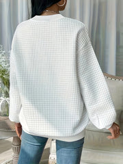 Casual Long Sleeve Crew Neck Sweatshirt for Women