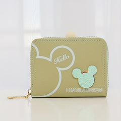 Children's Cartoon Zipper Coin Purse & Card Holder