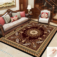 Vintage Boho Kitchen Rug European Style Palace Classical American Rural Land Bla