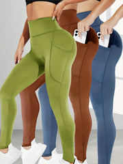 Seamless Ladies Sports Yoga Leggings for Yoga & Casual Wear