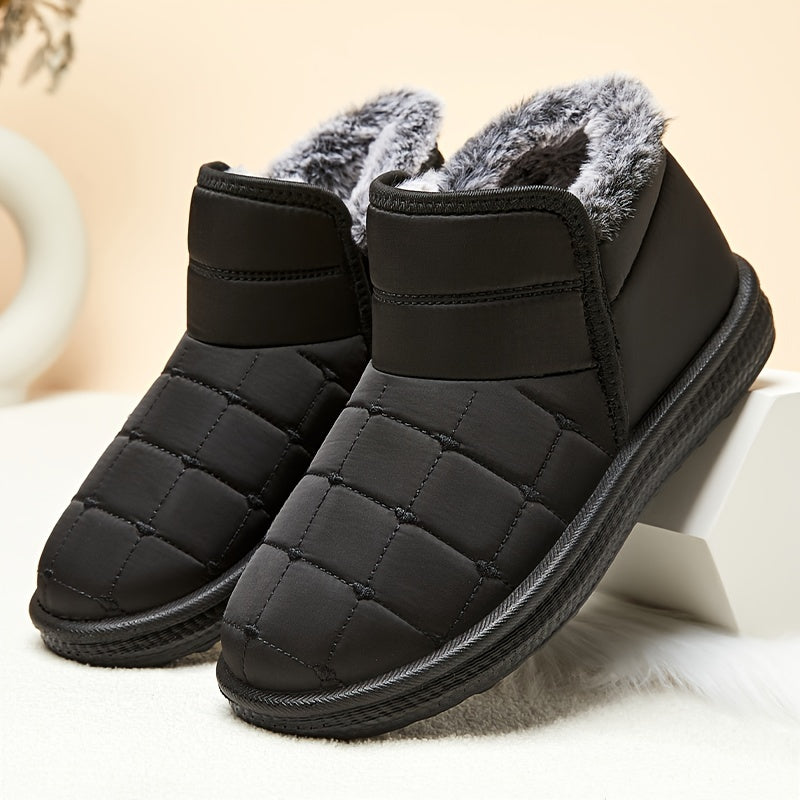Women's Waterproof Snow Shoes Comfortable Winter Ankle Shoes