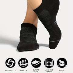 Compression Socks for Men & Women Low Cut Tab Athletic Socks