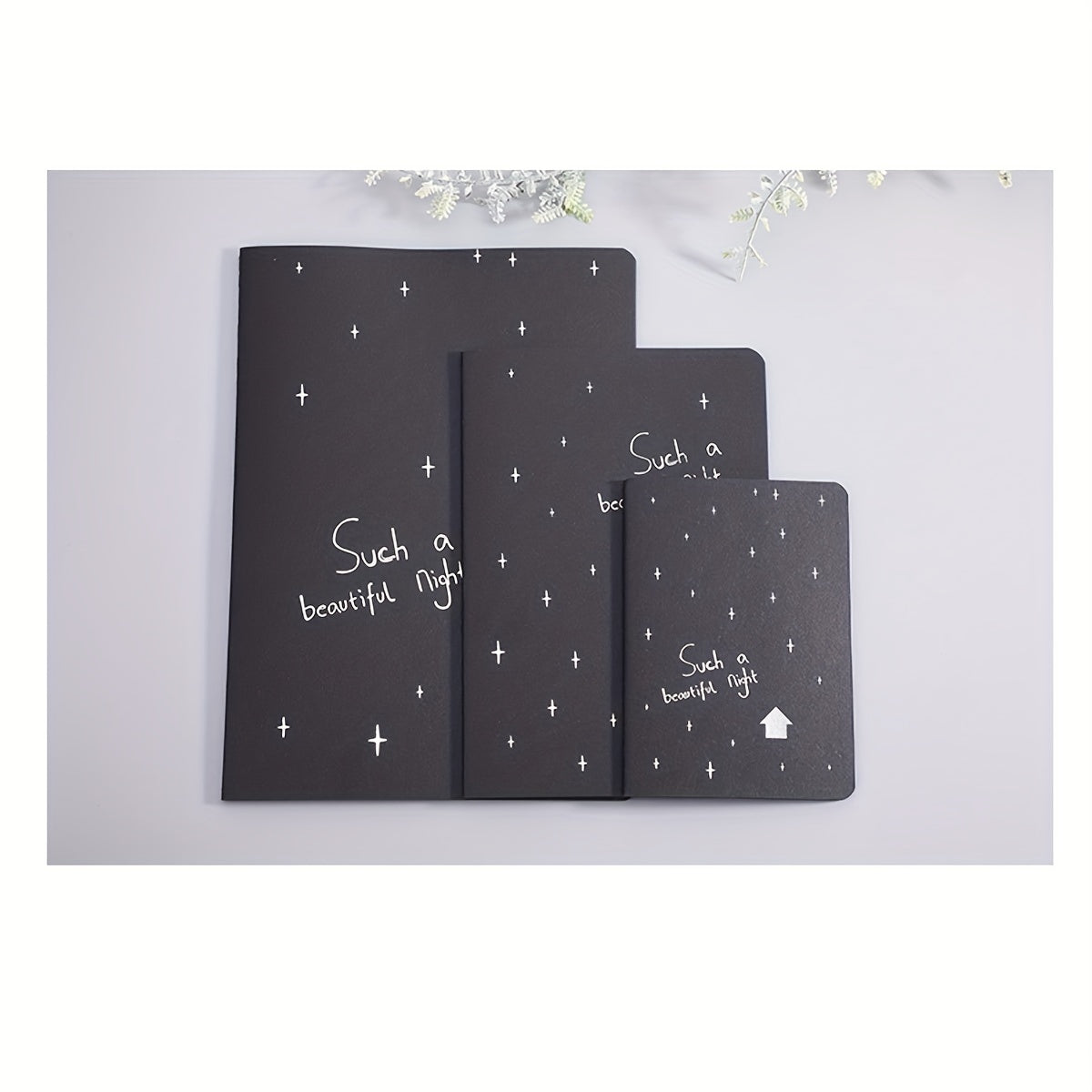 2pcs Paper Star Notebook Creative Student Hand-painted Notepad