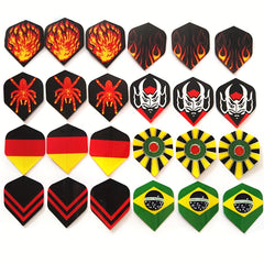 24pcs Dart Flights PVC Dart Wings Dart Accessories