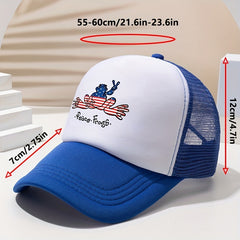 Peace Frog Baseball Cap American Flag Dad Hat