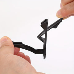 2pcs Garbage Bag Holder Clip Trash Bin Side Clip Non slip Clip Holder