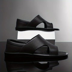 Men's High Heels Sandals Quick Dry Open Toe Beach Shoes